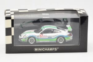 Porsche 911 996 GT3 Cup #57 M. Snow IMSA GT3 Challenge 2008 Minichamps 1:43 400086757 Metall – Bild 4 von 4