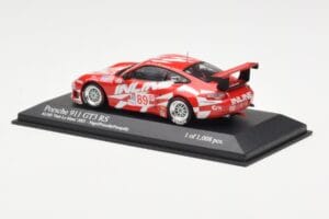 Porsche 911 996 GT3 RS Inline #89 B. Frisselle / D. Negri / S. Pumpelly ALMS Petit Le Mans 2003 Minichamps 1:43 400036989 Met – Bild 3 von 4