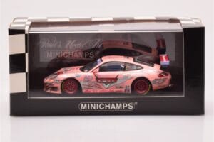 Porsche 911 996 GT3 RS Pink Sally #45 Petty / Jeanette Phoenix 250 2004 Minichamps 1:43 400046945 Metall – Bild 4 von 4