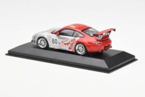 Porsche 911 996 GT3 RSR Flying Lizard #80 S. Neiman / J. Pechnik / J. Van Overbeek GT2 Class 24 Hours of Le Mans 2005 Minicha – Bild 3 von 4