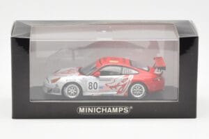 Porsche 911 996 GT3 RSR Flying Lizard #80 S. Neiman / J. Pechnik / J. Van Overbeek GT2 Class 24 Hours of Le Mans 2005 Minicha – Bild 4 von 4