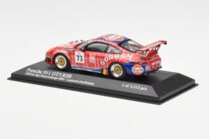 Porsche 911 996 GT3 RSR Gulf #73 Lambert / Lefort / Palttala 1000km Spa 2005 Minichamps 1:43 400056473 Metall – Bild 3 von 4