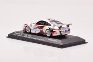Porsche 911 997 GT3 Cup #124 Mattheus / Geoffroy / Vanbellingen / Fumal 24 Hours of Spa 2005 Minichamps 1:43 400056224 Metall – Bild 3 von 4