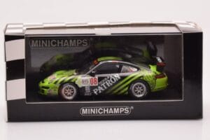 Porsche 911 997 GT3 Cup #8 E. Brown IMSA GT3 Challenge 2009 Minichamps 1:43 400096708 Metall – Bild 4 von 4