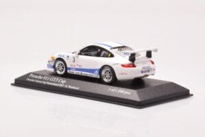 Porsche 911 997 GT3 Cup Porsche Carrera Cup #3 R. Westbrook 2007 Minichamps 1:43 400076483 Metall – Bild 3 von 4