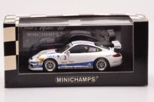 Porsche 911 997 GT3 Cup Porsche Carrera Cup #3 R. Westbrook 2007 Minichamps 1:43 400076483 Metall – Bild 4 von 4