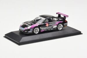 Porsche 911 997 GT3 Cup Swissvax #30 K. Sasaki Carrera Cup Asia Macau 2007 Minichamps 1:43 400076430 Metall – Bild 2 von 4