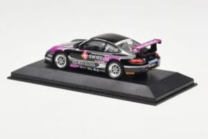 Porsche 911 997 GT3 Cup Swissvax #30 K. Sasaki Carrera Cup Asia Macau 2007 Minichamps 1:43 400076430 Metall – Bild 3 von 4