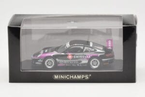 Porsche 911 997 GT3 Cup Swissvax #30 K. Sasaki Carrera Cup Asia Macau 2007 Minichamps 1:43 400076430 Metall – Bild 4 von 4