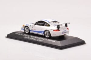 Porsche 911 997 GT3 Cup #3 Team Araxa Racing R. Westbrook Porsche Carrera Cup 2007 Minichamps 1:43 WAP02012318VKK Metall – Bild 3 von 4
