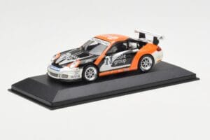 Porsche 911 997 GT3 Cup Noble Group #6 D. Watts Carrera Cup GB 2009 Minichamps 1:43 400076409 Metall – Bild 2 von 4