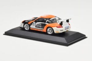 Porsche 911 997 GT3 Cup Noble Group #6 D. Watts Carrera Cup GB 2009 Minichamps 1:43 400076409 Metall – Bild 3 von 4