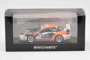 Porsche 911 997 GT3 Cup Noble Group #6 D. Watts Carrera Cup GB 2009 Minichamps 1:43 400076409 Metall – Bild 4 von 4