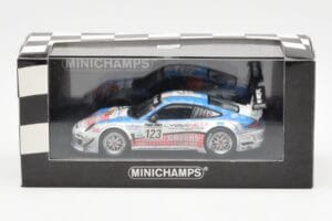 Porsche 911 997 GT3 R Cybernet #123 Fumal / Thiry / Rosenlad / Lefort 24 Hours of Spa 2011 Minichamps 1:43 400118923 Metall – Bild 4 von 4