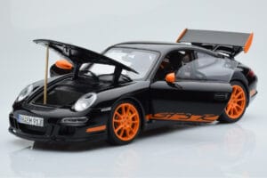 Porsche 911 997 GT3 RS Schwarz AUTOart 1:18 WAP02112017 Metall – Bild 2 von 8