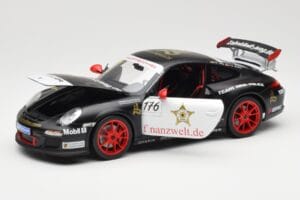 Porsche 911 997 GT3 RS #176 Team Ring Police VLN 2011 Norev 1:18 187570 Metall – Bild 2 von 8