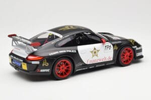 Porsche 911 997 GT3 RS #176 Team Ring Police VLN 2011 Norev 1:18 187570 Metall – Bild 3 von 8