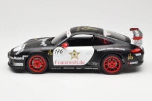 Porsche 911 997 GT3 RS #176 Team Ring Police VLN 2011 Norev 1:18 187570 Metall – Bild 4 von 8