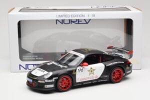 Porsche 911 997 GT3 RS #176 Team Ring Police VLN 2011 Norev 1:18 187570 Metall – Bild 8 von 8