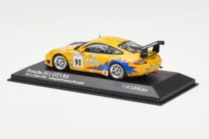 Porsche 911 997 GT3 RS T2M #91 Yamagishi / Fournoux / Konopka 24 Hours of Le Mans 2006 Minichamps 1:43 400066991 Metall – Bild 3 von 4