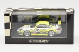 Porsche 911 997 GT3 RSR Krohn Racing #90 J. Bergmeister / T. Jonsson / T. Krohn 24 Hours of Le Mans 2006 Minichamps 1:43 4000 – Bild 4 von 4