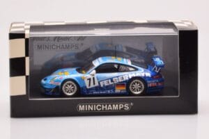 Porsche 911 997 GT3 RSR #71 Felbermayr-Proton M. Collin 24 Hours of Le Mans 2007 Minichamps 1:43 400076771 Metall – Bild 4 von 4
