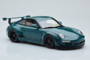 Porsche 911 997 RWB Syunkashuto Grün GT Spirit 1:18 GT896 Resin – Bild 4 von 6