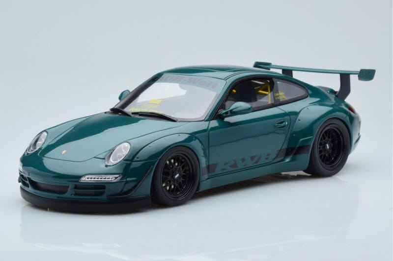 Porsche 911 997 RWB Syunkashuto Grün GT Spirit 1:18