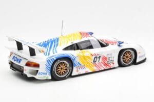 Porsche 911 GT1 #1 A. McNish / R. Sullivan / U. Alzen Rohr Motorsport Daytona 24 Hours 1998 UT Models 1:18 39611 Metall – Bild 2 von 6