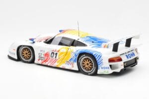 Porsche 911 GT1 #1 A. McNish / R. Sullivan / U. Alzen Rohr Motorsport Daytona 24 Hours 1998 UT Models 1:18 39611 Metall – Bild 5 von 6