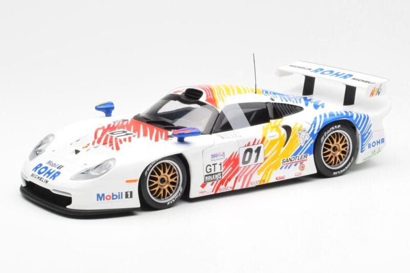 Porsche 911 GT1 #1 A. McNish / R. Sullivan / U. Alzen Rohr Motorsport Daytona 24 Hours 1998 UT Models 1:18