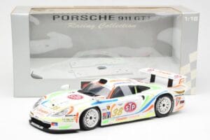 Porsche 911 GT1 #38 T. Boutsen / M. Kelleners 24 Hours of Le Mans 1998 UT Models 1:18 39817 Metall – Bild 6 von 6