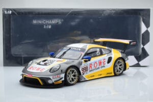 Porsche 911 GT3 R Rowe Racing #998 F. Makowiecki / A. Pilet / N. Tandy 2nd Place 24 Hours of Spa-Francorchamps 2019 Minichamp – Bild 6 von 6