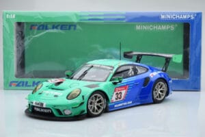 Porsche 911 GT3 R Falken Motorsports #33 K. Bachler / M. Muller / T. Engelhart / M. Werner 24 Hours of Nurburgring 2020 Minic – Bild 6 von 6