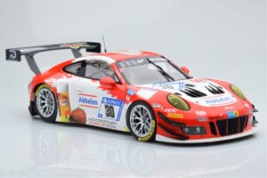 Porsche 911 GT3 R Frikadelli Racing Team #30 M. Muller / M. Arnold / F. Henzler / M. Campbell 24 Hours of Nurburgring 2018 Mi – Bild 4 von 6