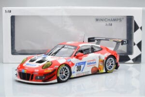 Porsche 911 GT3 R Frikadelli Racing Team #30 M. Muller / M. Arnold / F. Henzler / M. Campbell 24 Hours of Nurburgring 2018 Mi – Bild 6 von 6