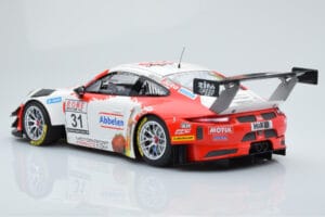 Porsche 911 GT3 R Frikadelli Racing Team #31 M. Arnold / I. Fernandez Winners VLN Round 3 2018 Minichamps 1:18 153186991 Meta – Bild 5 von 6