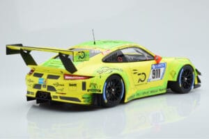 Porsche 911 GT3 R Manthey Racing #911 F. Scherer / K. Estre / R. Dumas / L. Vanthoor / E. Bamber 24 Hours of Nurburgring 2018 – Bild 2 von 6