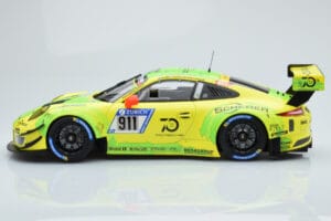 Porsche 911 GT3 R Manthey Racing #911 F. Scherer / K. Estre / R. Dumas / L. Vanthoor / E. Bamber 24 Hours of Nurburgring 2018 – Bild 3 von 6