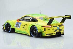 Porsche 911 GT3 R Manthey Racing #911 F. Scherer / K. Estre / R. Dumas / L. Vanthoor / E. Bamber 24 Hours of Nurburgring 2018 – Bild 5 von 6