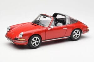 Porsche 911 Targa S Rot Schuco 1:18 450036200 Metall – Bild 3 von 9