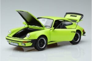 Porsche 911 930 Turbo 3.0 Hellgrün Norev 1:18 187666 Metall – Bild 2 von 7