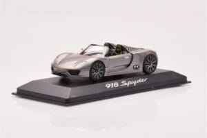 Porsche 918 Spyder Grau Metallic Minichamps 1:43 WAP0201910B Metall – Bild 2 von 4