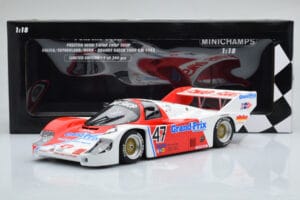 Porsche 956K Grand Prix Preston Henn T-Bird Swap Shop #47 D. Galica / D. Sutherland / P. Henn Brands Hatch 1000km 1983 Minich – Bild 6 von 6