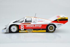 Porsche 956K Lindsay Saker #8 B. Wollek / C. Serra / S. Johansson 1000km Kyalami 1983 Minichamps 1:18 155836698 Metall – Bild 3 von 6