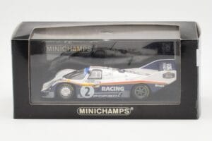 Porsche 956K #2 D. Bell / S. Bellof Winner 1000km of Fuji 1983 Minichamps 1:43 SBC009 Metall – Bild 4 von 4