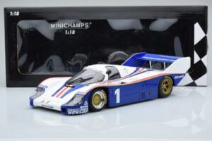 Porsche 956K Porsche System Racing #1 J. Ickx / D. Bell Class Winners Silverstone 6 Hours 1982 Minichamps 1:18 155826601 Meta – Bild 5 von 5