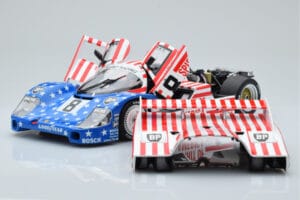 Porsche 956L Spirit of America #8 G. Follmer / J. Morton / K. Miller 24 Hours of Le Mans 1986 Minichamps 1:18 180866508 Metal – Bild 2 von 8