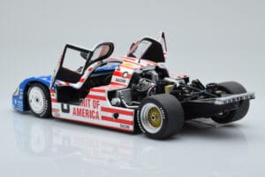 Porsche 956L Spirit of America #8 G. Follmer / J. Morton / K. Miller 24 Hours of Le Mans 1986 Minichamps 1:18 180866508 Metal – Bild 5 von 8