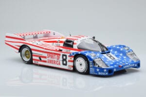 Porsche 956L Spirit of America #8 G. Follmer / J. Morton / K. Miller 24 Hours of Le Mans 1986 Minichamps 1:18 180866508 Metal – Bild 6 von 8